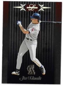 1996 Leaf Limited Baseball Jim Edmonds Card #58 California Angels - Picture 1 of 4