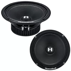 Deaf Bonce HANNIBAL HM-8E 8" 4-ohm Midrange Speakers - Picture 1 of 2