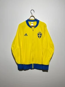 Adidas Sweden National Team 2016 Football Track Top Jacket Size L - Picture 1 of 13