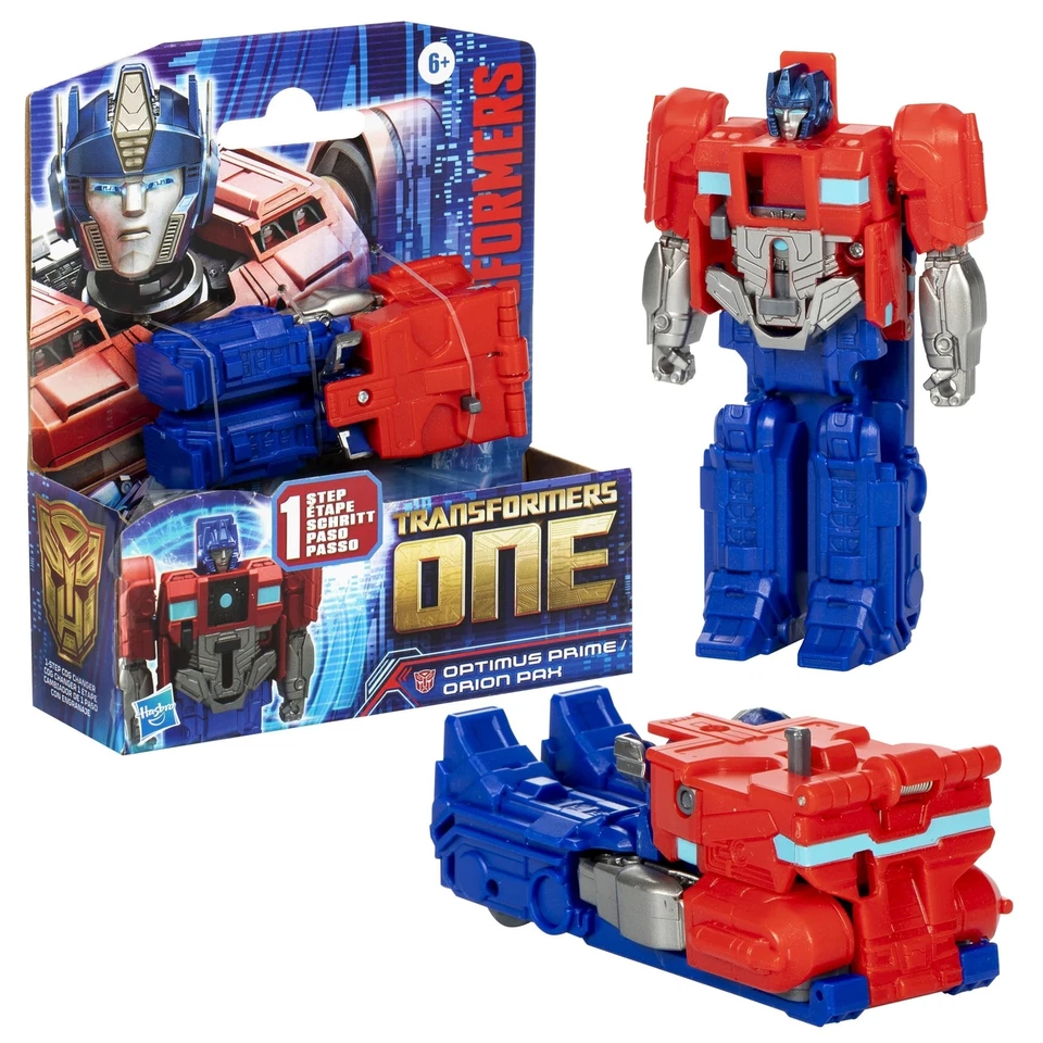Transformers ONE OPTIMUS PRIME ORION PA-Step Cog Changer Action Figure HASBRO