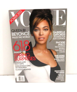 Vogue Magazine Power March 2013 Beyonce Gabrielle Giffords Phoebe Philo