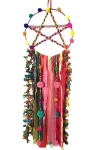 Large Handmade Dream Catcher | Up-cycled Decoration | Gift for her | Sustainable - Picture 1 of 3