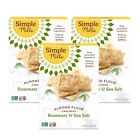 Simple Mills Almond Flour Crackers, Rosemary & Sea Salt - Gluten Free, Vegan, He