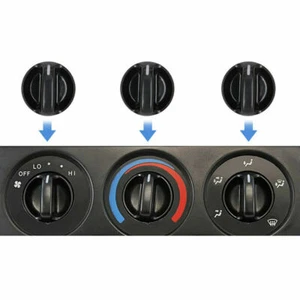 3PC AC Climate Control Knob Air Switch Fits 2000-2006 Toyota Tundra 55905-0C010 - Picture 1 of 10