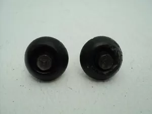 Honda ATC200E ATC200 E Big Red #E132 Handlebar End Caps - Foto 1 di 4