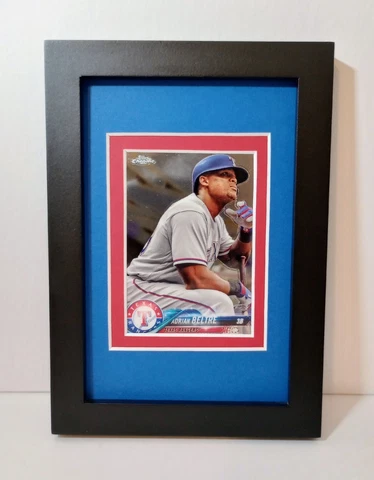 Adrian Beltre Texas Rangers Display Custom Framed MLB Baseball Card Plaque Cover