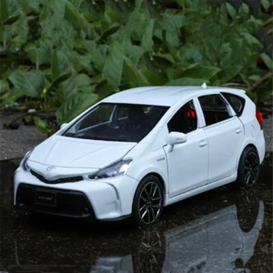 1:32 Toyota PRIUS Alloy Diecast SUV Model Sports Car Sound Light Kids Gift Toys - Picture 1 of 10