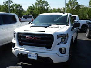 2019-2025 Hood Scoop For GMC Sierra 1500 MrHoodScoop Matte Flat Black HS009 - Picture 1 of 9