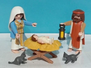 PLAYMOBIL FIGURAS VIRGEN MARIA SAN JOSE NIÑO JESUS BELEN REF 5719 3996 3367 - Imagen 1 de 1