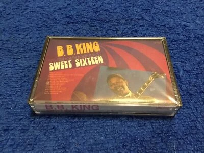 B.B. KING "THE ORIGINAL SWEET SIXTEEN" CS TAPE SEALED UNITED USA Blues  NEW - Image 1 of 3