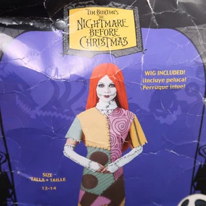 Disney Adult XL 12-14 Sally Halloween Costume Dress Cosplay by Disguise - Picture 1 of 8