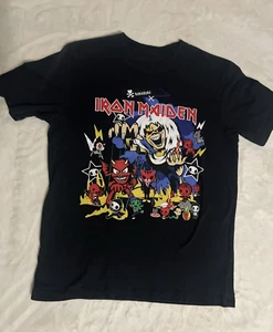 Iron Maiden: Official 'The Number Of The Beast' Tokidoki 2016/17 Shirt Sz Small - Picture 1 of 8