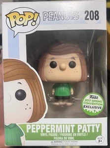 Funko POP! TV Peanuts PEPPERMINT PATTY #208 B&N Exclusive With Protector - Picture 1 of 7