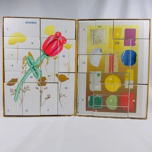 Caja Vacía Korres Herbario Rompecabezas Cuenta Regresiva Calendario de Adviento Coleccionable Hágalo Usted Mismo Relleno - Imagen 1 de 12