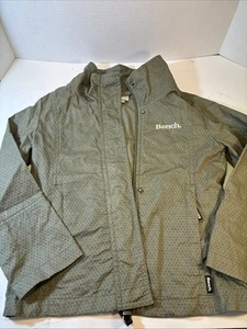 Bench Girl Khaki Geometric Light Jacket Size S (6 Years ) Excellent Condition - Picture 1 of 6