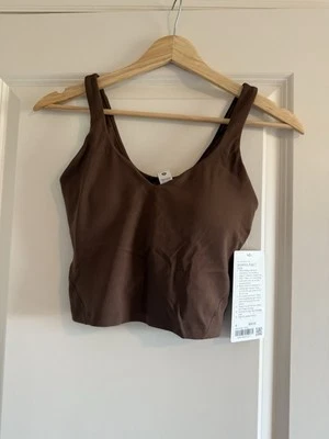 Camiseta sin mangas Lululemon Align talla 4 JAVA nueva Foto 1 de 4