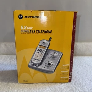 Motorola MA551 5.8 GHz Cordless Phone with Caller ID/Visual Call Waiting - Picture 1 of 4