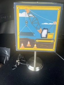 Kids Lamp With Dump Truck And All Trucks - Picture 1 of 8