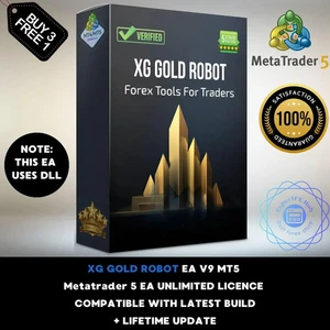 v9.0 XG Gold Robot EA MT5 Robot Metatrader Expert Advisor unlimited licence - Picture 1 of 6