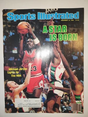 Diciembre 1984 Sports Illustrated A Star Is Born Michael Jordan 1st Bulls Cubierta  Foto 1 de 4