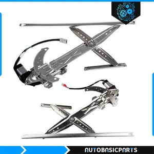 For 1996-2000 Honda Civic 2 Pcs Front Left Right side Window Regulator w/ Motor - Picture 1 of 7