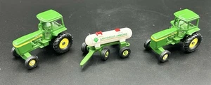 Ertl 1/64 Scale John Deere Tractors and Anhydrous Ammonia Tank Trailer 3 PCS - Picture 1 of 13
