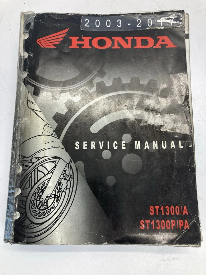 2003-2017 Honda ST1300 ST1300A manual de serviço fabricante de equipamento original TM - Imagem 1 de 4