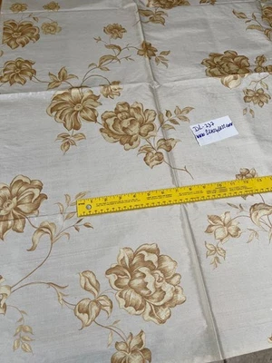 Designer High Quality 100% Silk Shantung fabrics Floral Print!!! - Image 1 of 4