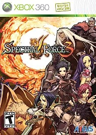 Spectral Force 3 Microsoft Xbox 360 2008 US Atlus Manual Complete CIB Tested - Image 1 of 1