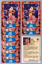 50) TONI KUKOC Jugoplastika Yugoslavia 1990 Star Pics Basketball RC Card #39 LOT
