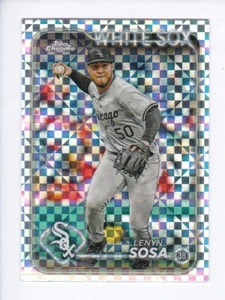 Aggiornamento 2024 Topps Chrome #USC33 LENYN SOSA Chicago White Sox X-FRACTOR Parallelo - Foto 1 di 2