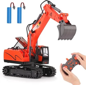 Remote Control Excavator Toys for Boys - Kids Best Birthday Gifts - Picture 1 of 8