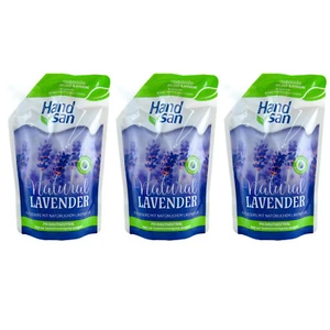Handsan LAVENDEL Handseife 3 x 300ml Nachfüller Flüssigseife -auch für`s Gesicht - Bild 1 von 1