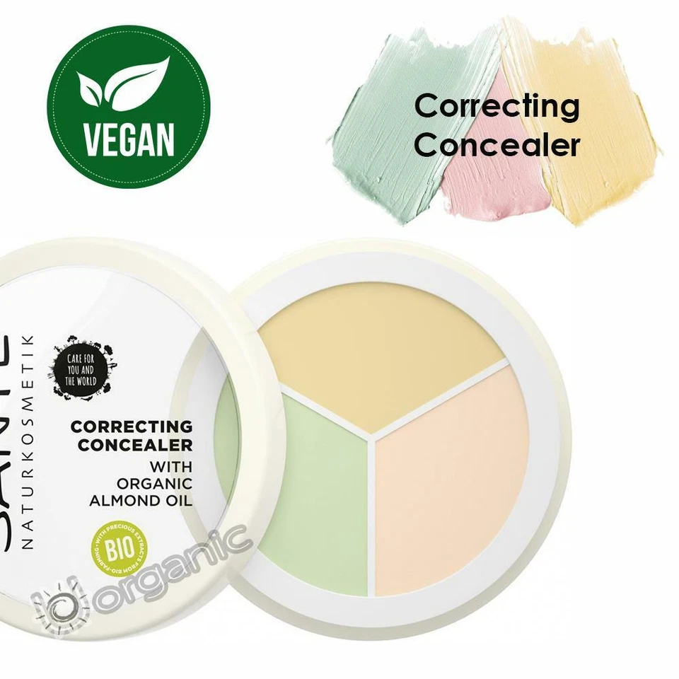 Crema correctora correctora vegana natural orgánica Sante en polvo facial 6 g Foto 1 de 1