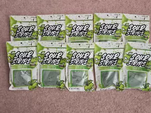 Bolsas de 10 tiras agrias de caramelo de manzana verde de 10-3,4 oz * SELLADAS caducan 6/2026 - Imagen 1 de 3