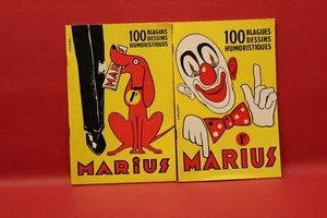 Marius - 100 blagues dessins humouristique - Lot de 2 - Livres occasion - Picture 1 of 1