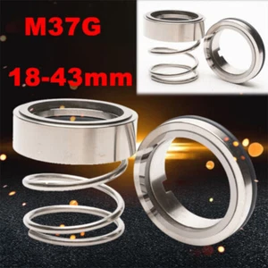 M37G Metal Water Pump Mechanical Shaft Seals Material Alloy/Alloy/FKM ID 18-43mm - Picture 1 of 15