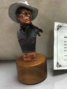 David Lemon, “THE TOM MIX 1920’s” Mixed Media Statue, #100/2500