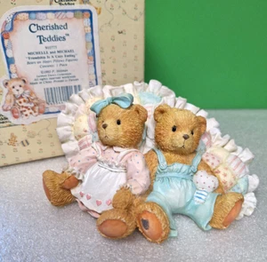 Cherished Teddies FRIENDSHIP IS A COSY FEELING Michelle und Michael Figur - Bild 1 von 7