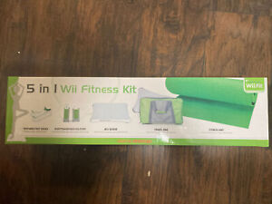 Digital Gadgets 5 in 1 Nintendo Wii Fitness Accessory Kit Exercise Yoga Mat