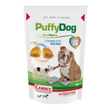 Crancy Puffy Dog Pollo/Formaggio 60g Snack per cani di tutte le taglie
