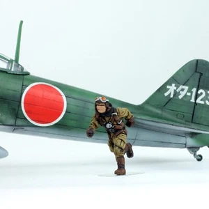 (Pre-Order) ProPainted 1:48 Japanese Pilot WW2 #6 (No Aircraft) - Picture 1 of 10