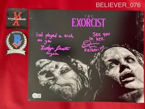 Lidya Jewett & Olivia O'Neill The Exorcist: Believer signed 11x14 photo Beckett - Picture 1 of 1
