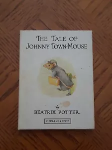 1. Auflage Bibliothek Die Geschichte von Johnny Town-Maus von Beatrix Potter - Bild 1 von 8