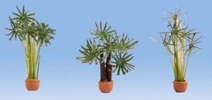 Noch 14024 HO Scale Potted Palm Trees -- pkg(3) - Picture 1 of 1