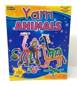 Make Your Own YARN ANIMALS - Creative Toys - NEW - Picture 1 of 1