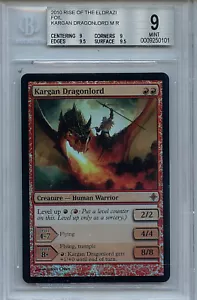 MTG Kargan Dragonlord BGS 9.0 Mint Rise o/t Eldrazi Foil Magic card Amricons - Picture 1 of 2