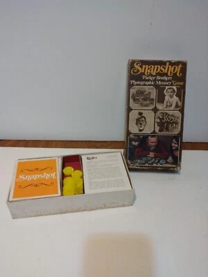 Vintage 1972 Snapshot by Parker Bros  Memory Game. Complete - BETTMANN ARCHIVES - Image 1 of 4