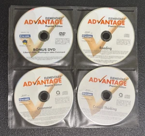 Elementary Advantage Premiere Edition 16 CD Set - Reading, Math, Science - Picture 1 of 4