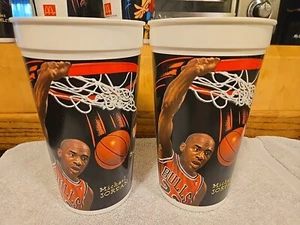 Michael Jordan 1995 McDonald's NBA All-Star Looney Tunes QTY (2) Collector's Cup - Bild 1 von 1